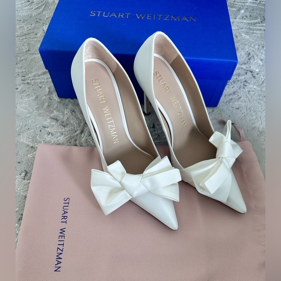 STUART WEITZMAN shoes|Stuart Weitzman Loveknot Pumps ,size 8 - Picture 4 of 5